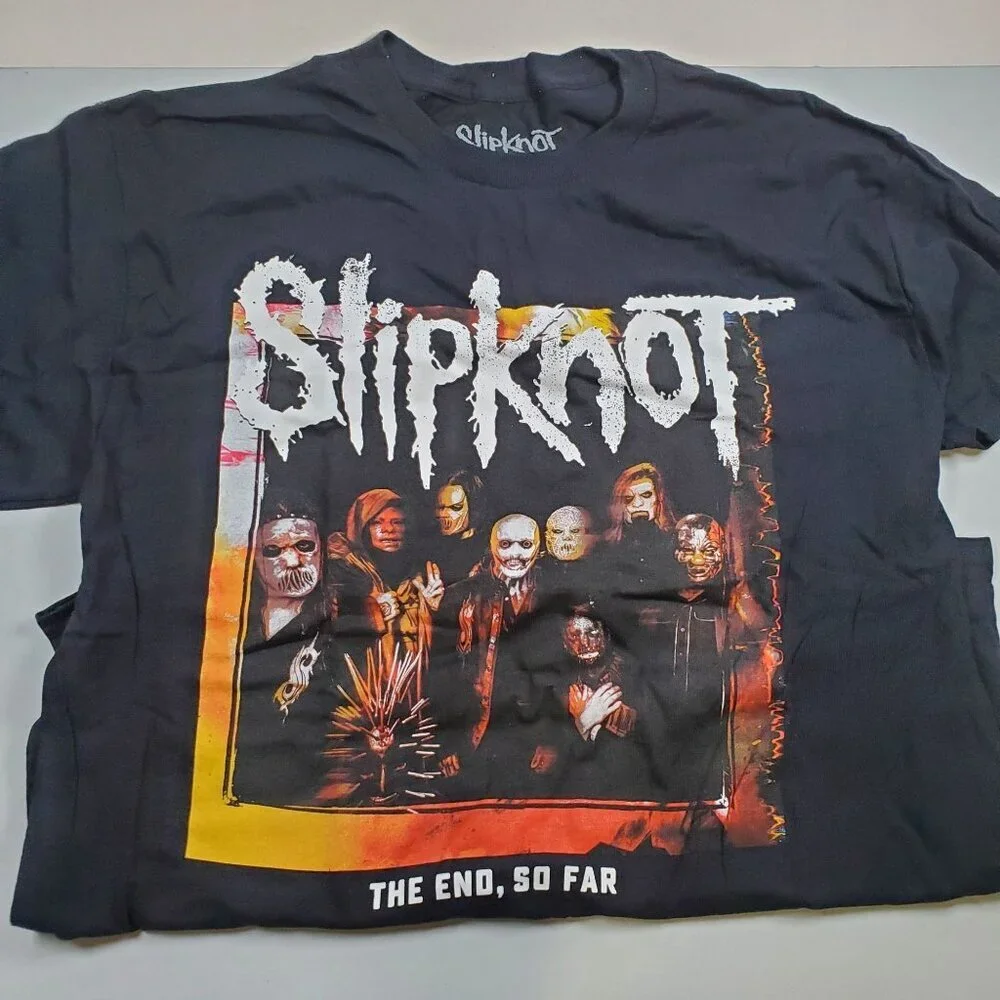 Slipknot The End So Far CD and Short Sleeve Graphic Shirt Men Size Large NWT - Picture 6 of 14